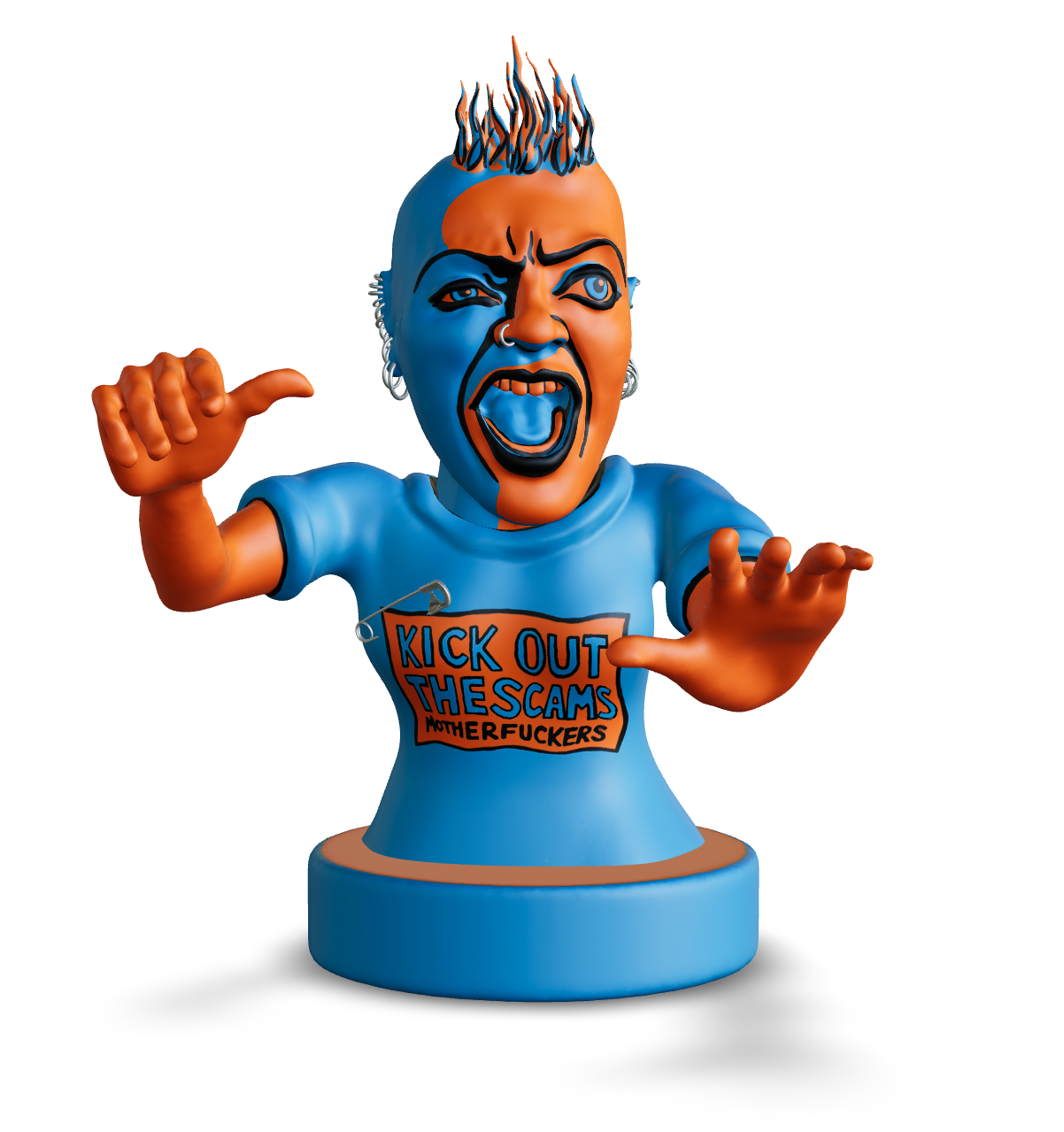 Scammed Punk Warrior 01